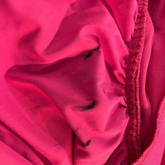 Thirty Thirty Women's Pink Ruched Mini Dress - Juniors Large - NWT - Picture 5 of 6